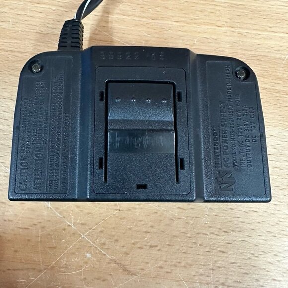 Nintendo 64 Power Supply Cord AC Adapter Original Charger Cable Authentic N64 - Picture 3 of 4